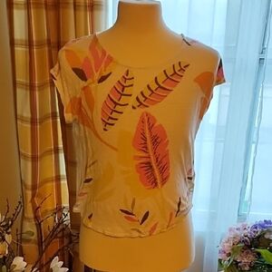 Cynthia Rowley linen top size XL